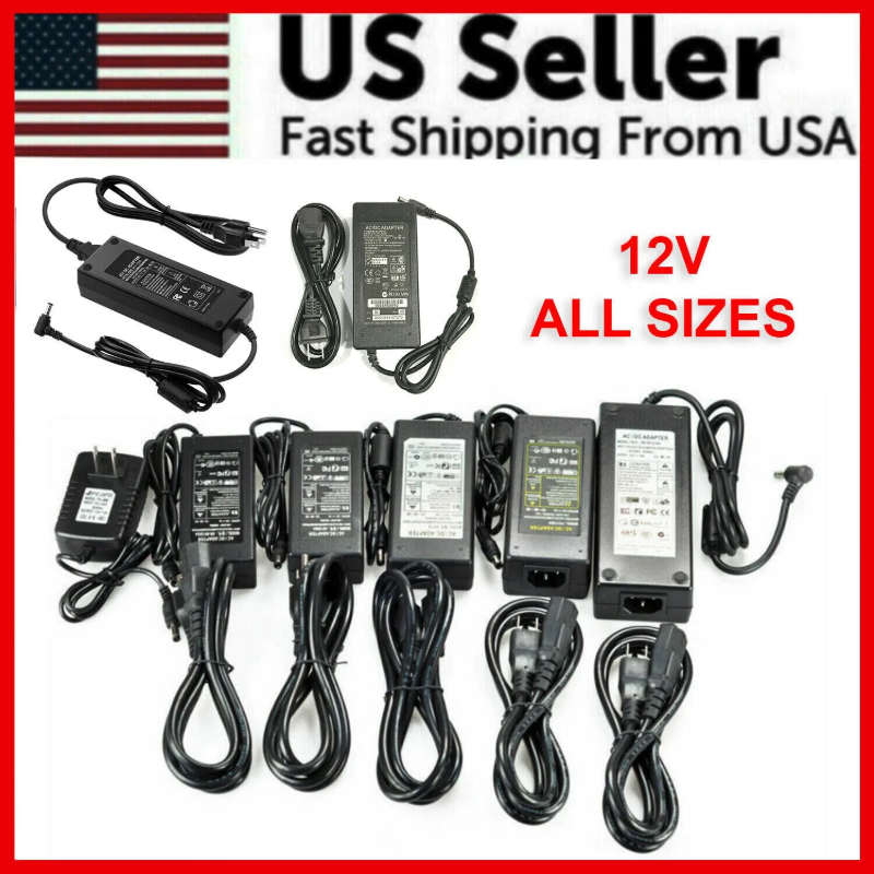 12v 1a 2a 3a 5a 6a 8a 10a Power Supply Ac To Dc Adapter 5050