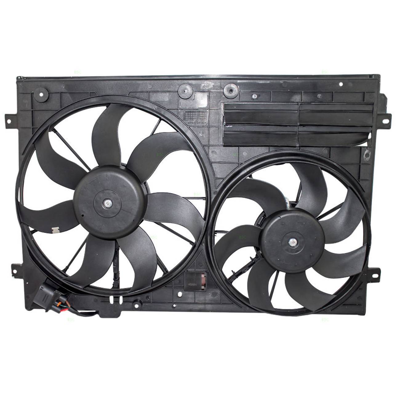 Radiator Cooling Fan Assembly For Vw Golf Jetta Cc Eos Passat