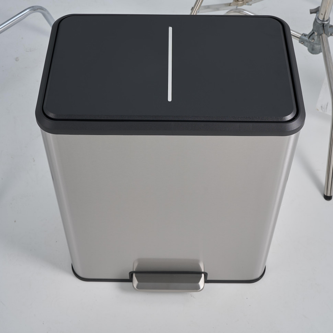 60l S, Stainless Steel Kitchen Trash Can, 60l