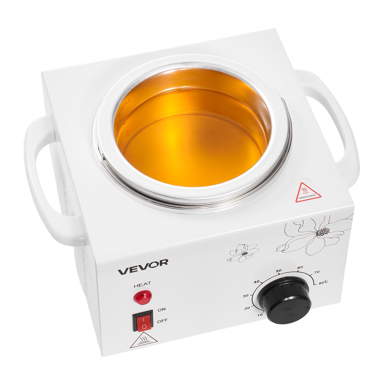Single Wax Warmer 600ml Professional Waxing Heater Pot For Hair