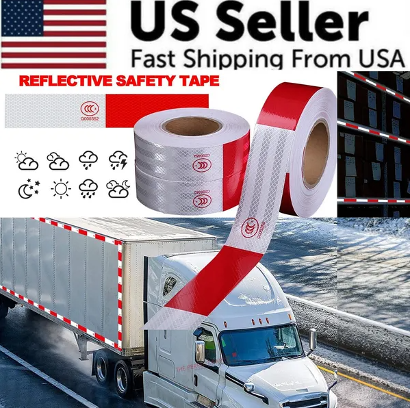 Reflective Trailer Safety Tape Conspicuity Tape Warning Sign